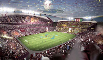 Angle Steel For 2022 FIFA World Cup Soccer Stadium Qatar